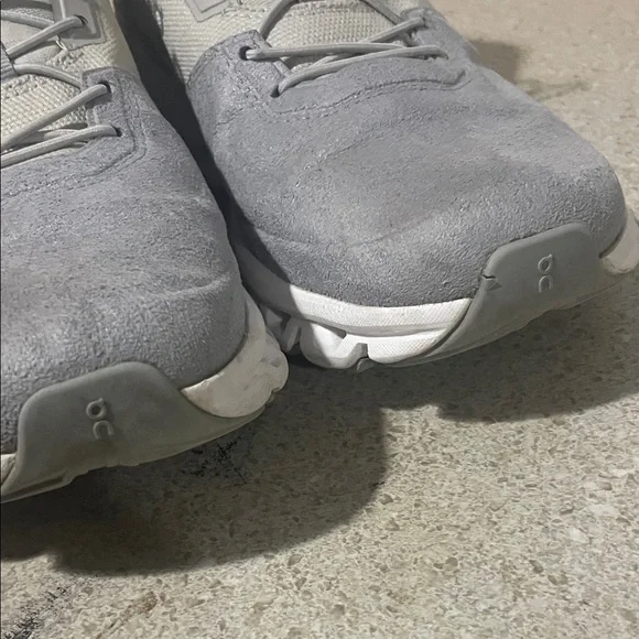 On Running women Gray and White Athletic Shoes - Picture 11 of 15